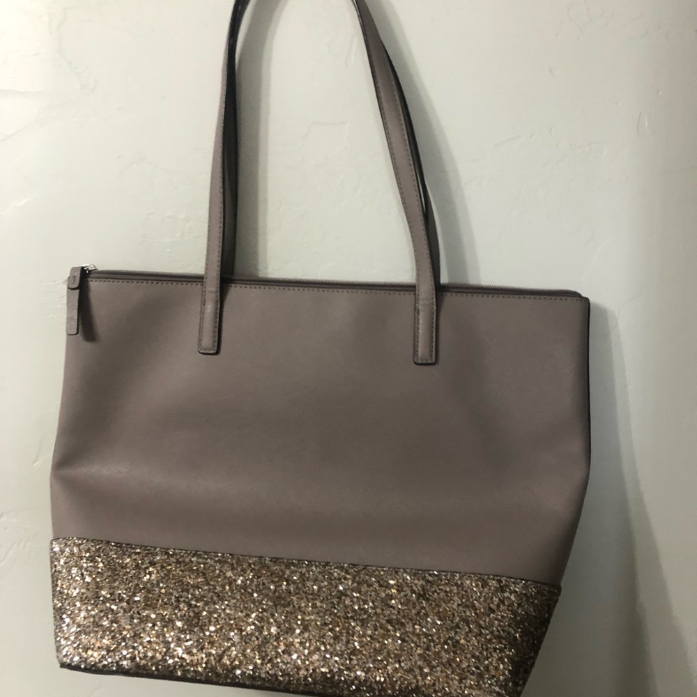 Kate Spade Greta Court Glitter Penny Tote - Picture 8 of 10